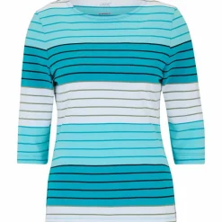JOY sportswear Training|Shirts<· LUANA light topaz stripes