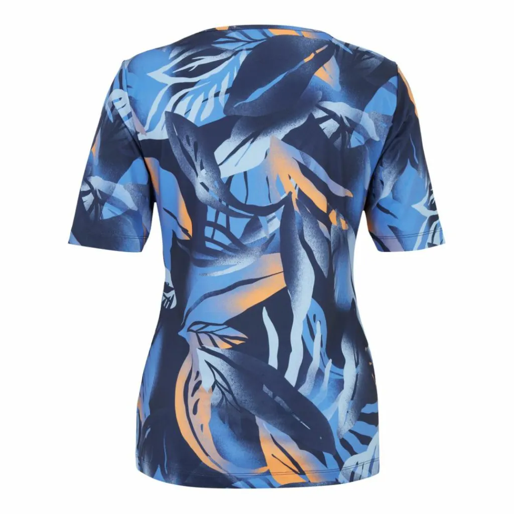 JOY sportswear Yoga|Yoga<· VERENA blue leaf print