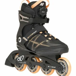 K2 Inlineskating<· ALEXIS 80 blackpeach