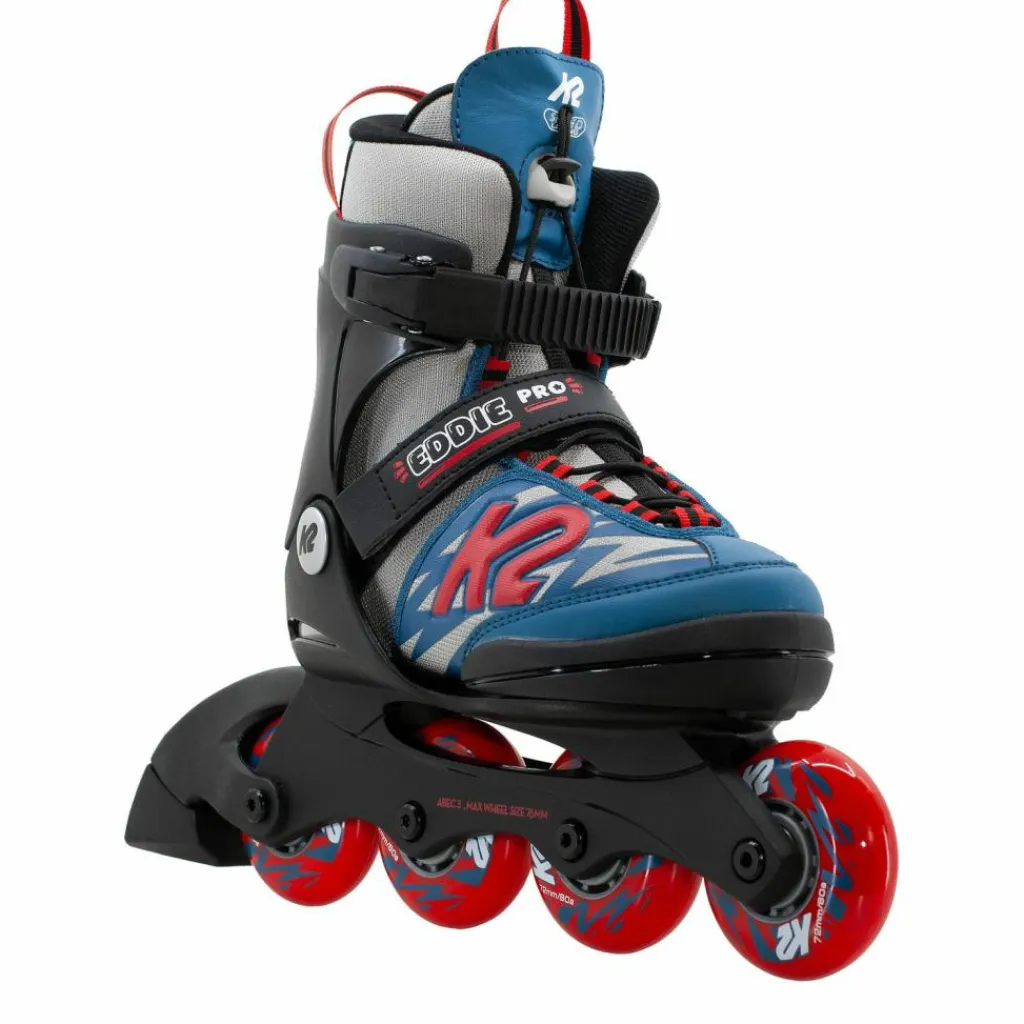 K2 Inlineskating|Inlineskating<· EDDIE PRO gray-blue