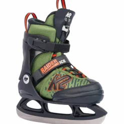 K2 Eislaufen<· RAIDER ICE green-orange