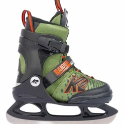 K2 Eislaufen<· RAIDER ICE green-orange