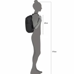 Kapten & Son Rucksäcke|Rucksäcke<· Rucksack Oslo all black