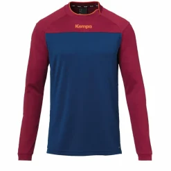 Kempa Handball<· PRIME LANGARMSHIRT deep blau/deep rot