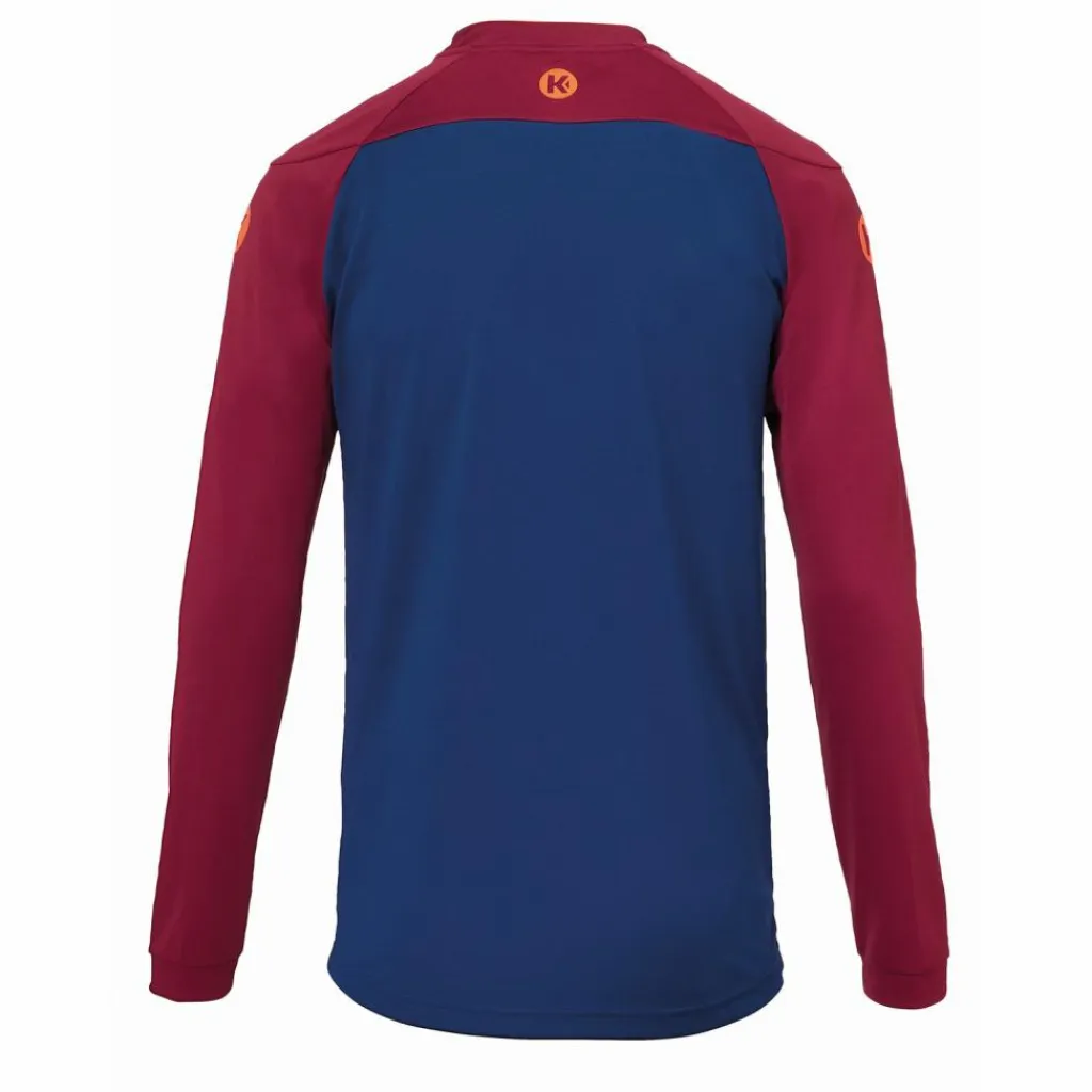 Kempa Handball<· PRIME LANGARMSHIRT deep blau/deep rot