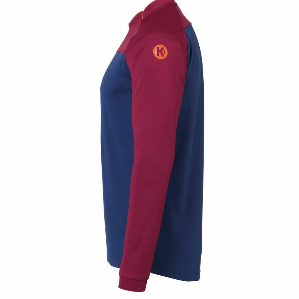 Kempa Handball<· PRIME LANGARMSHIRT deep blau/deep rot