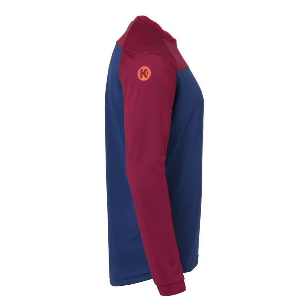 Kempa Handball<· PRIME LANGARMSHIRT deep blau/deep rot