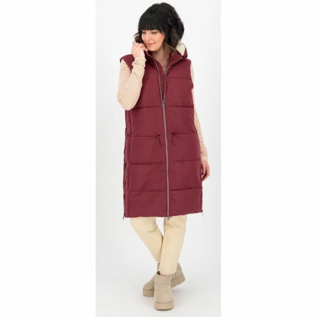 Outlet · GILMOUR LONG VEST Damen Mäntel|Winterjacken