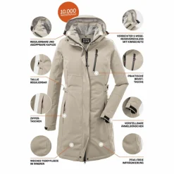 KILLTEC Mäntel<· KOW 165 Grau0648
