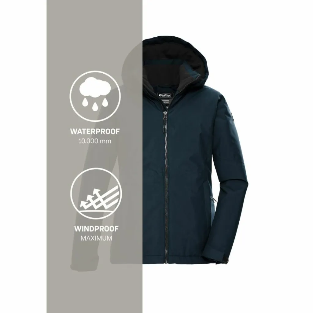 KILLTEC Jacken<· KOW 217 GRLS JCKT Blau3023