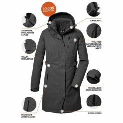 Best · KOW 303 WMN PRK Damen Mäntel