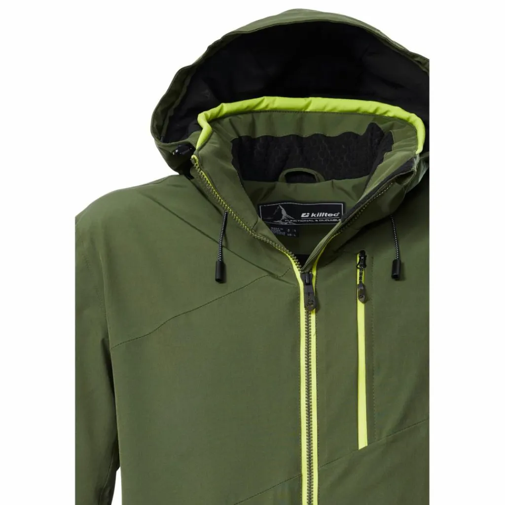 KILLTEC Ski<· KSW 24 MN SKI JCKT Grün2021