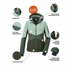 KILLTEC Ski<· KSW 34 WMNJCKT Grün2042
