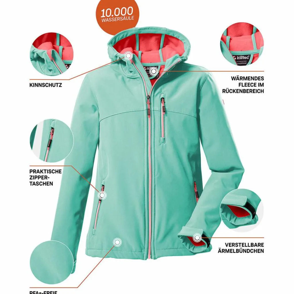 · Softshelljacke Kinder Wandern|Jacken
