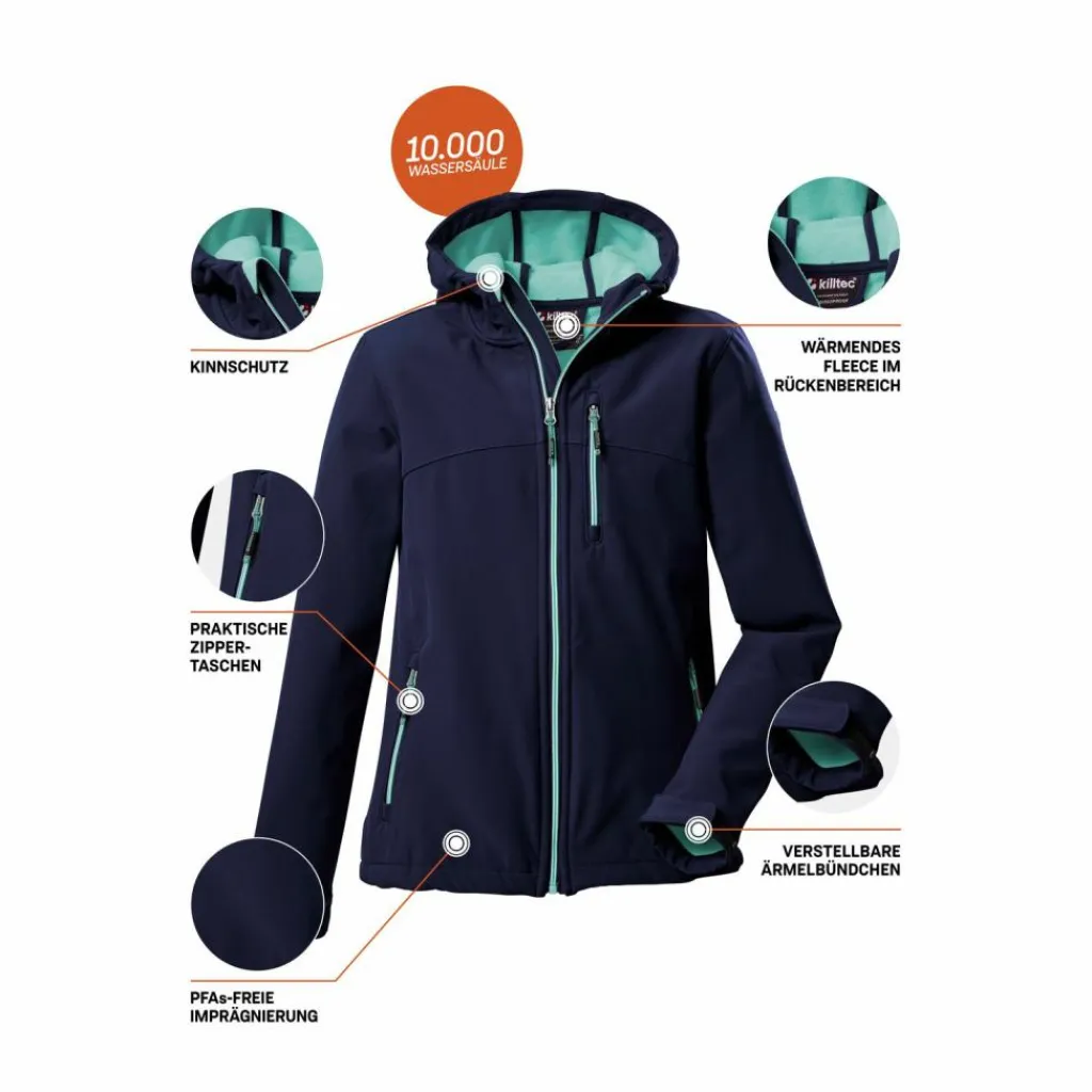 · Softshelljacke Kinder Wandern|Jacken