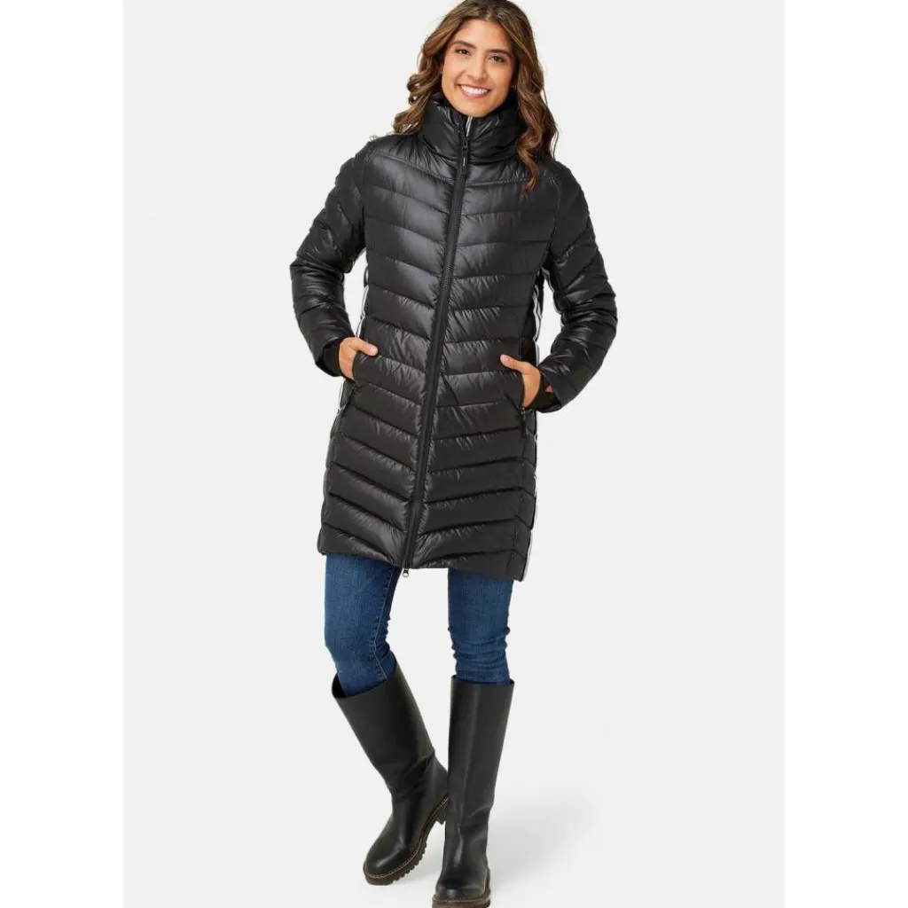 · Compass Long Down Jacket Damen Winterjacken