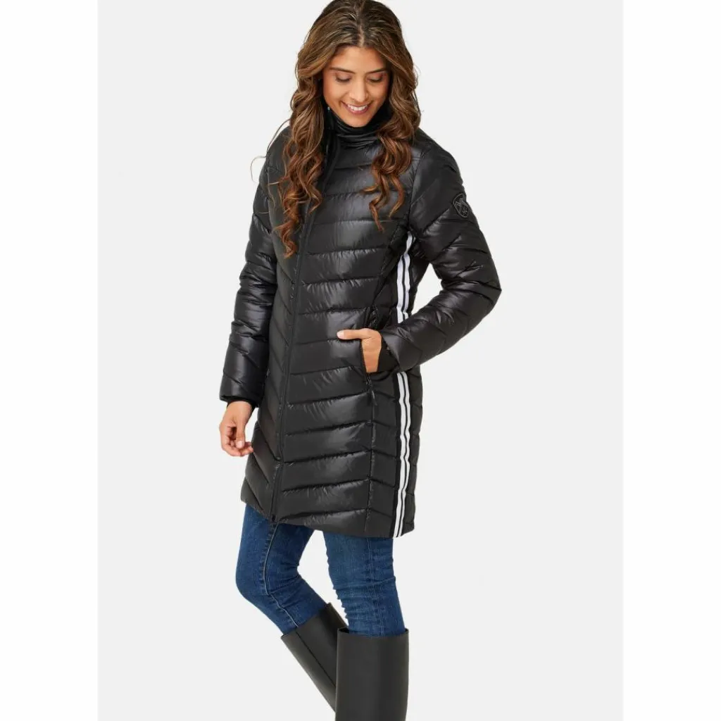· Compass Long Down Jacket Damen Winterjacken