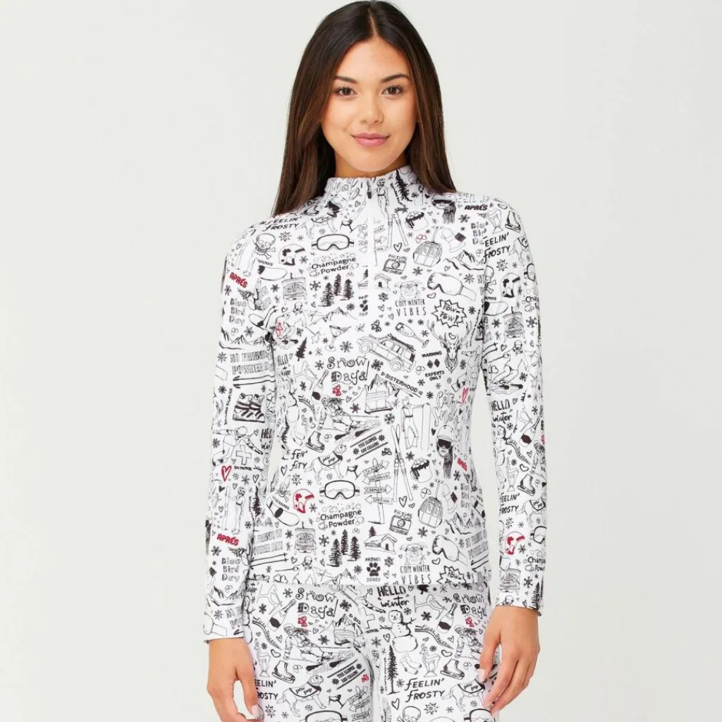 · Graffiti Top Damen Shirts