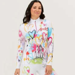 New · Graffiti Girls Top Damen Shirts