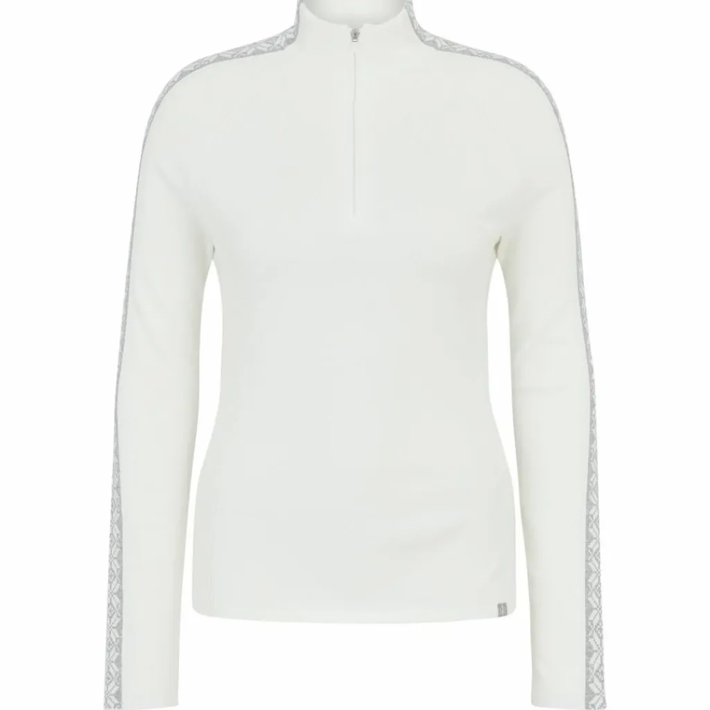 Krimson Klover Skitouren<· Slalom Zip Neck snow