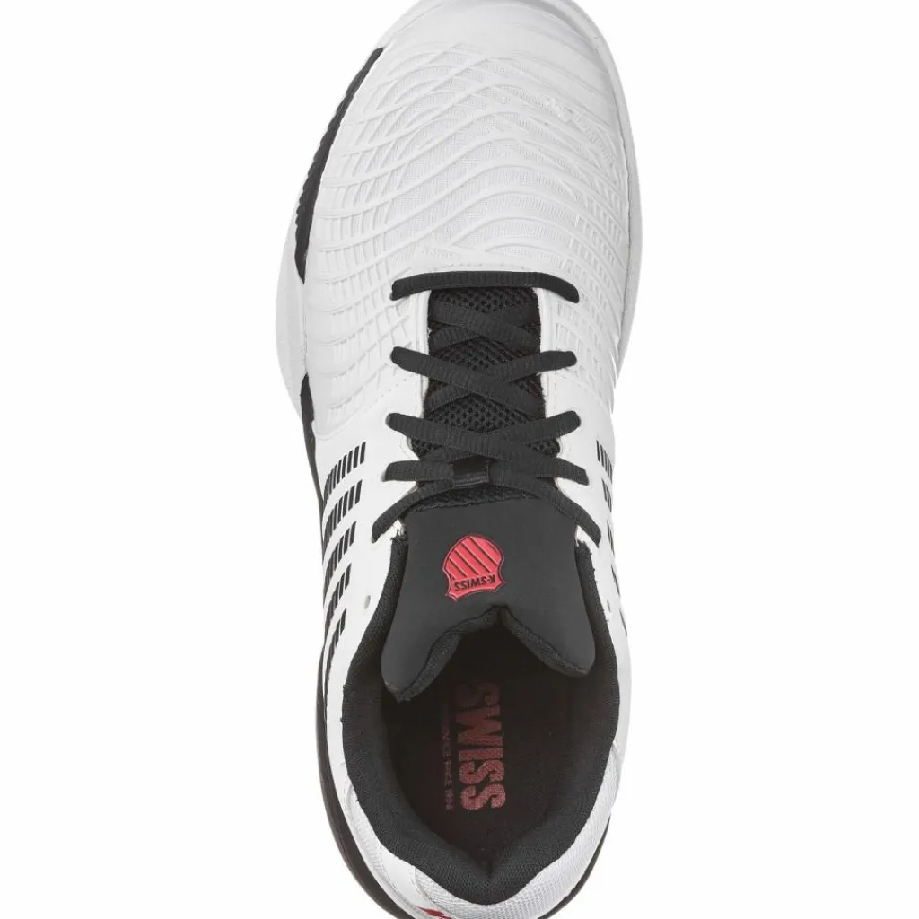 K-Swiss Tennis<· EXPRESS 3 CARPET bright white-stretch limo-high risk red