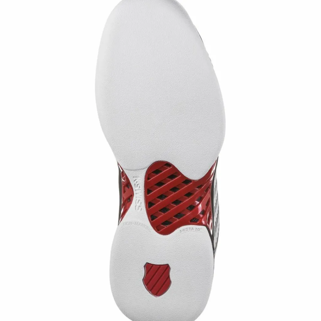 K-Swiss Tennis<· EXPRESS 3 CARPET bright white-stretch limo-high risk red