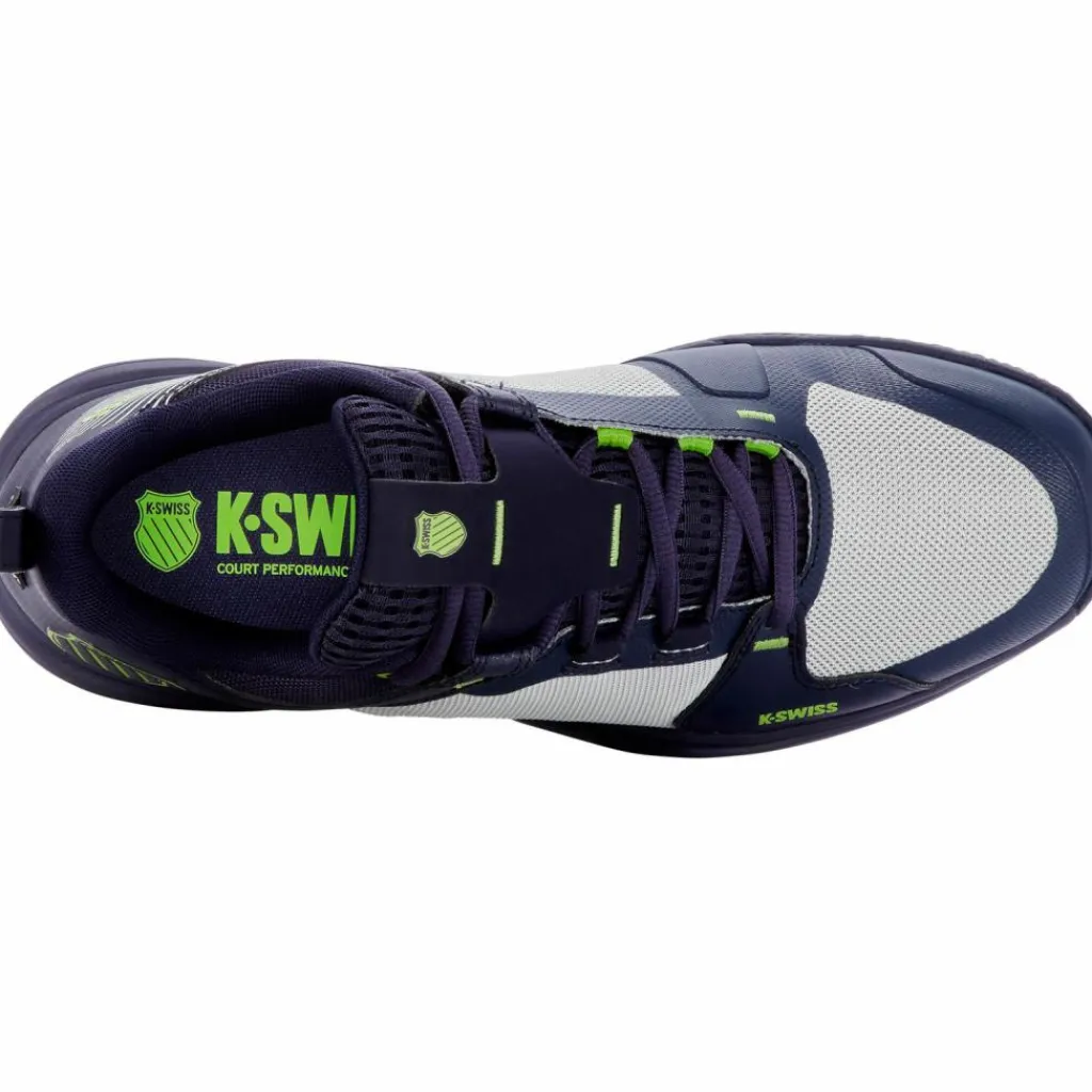 K-Swiss Tennis|Tennis<· ULTRASHOT TEAM peacoat-gray violet-lime green