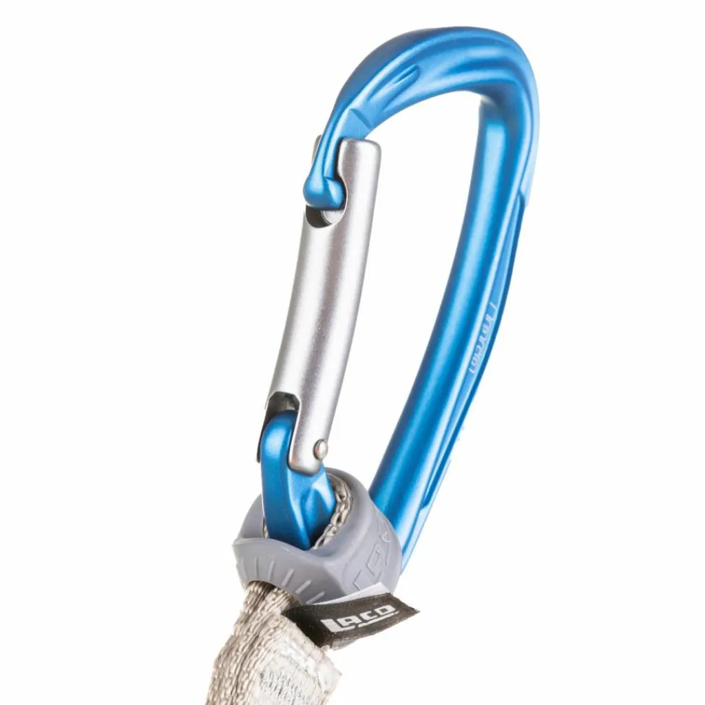 LACD Sicherung & Karabiner|Sicherung & Karabiner<· Quickdraw AS 6-er Pack grey-blue
