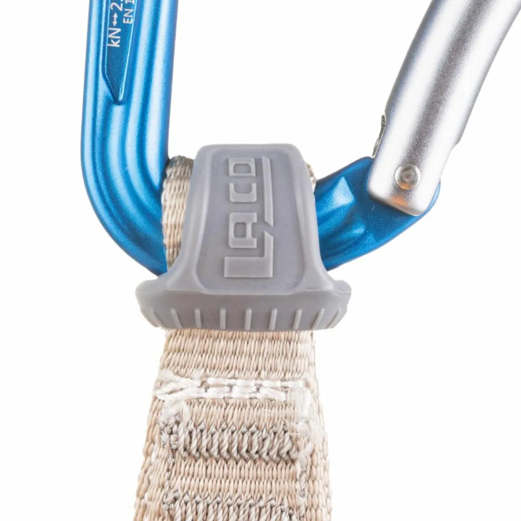 LACD Sicherung & Karabiner|Sicherung & Karabiner<· Quickdraw AS 6-er Pack grey-blue
