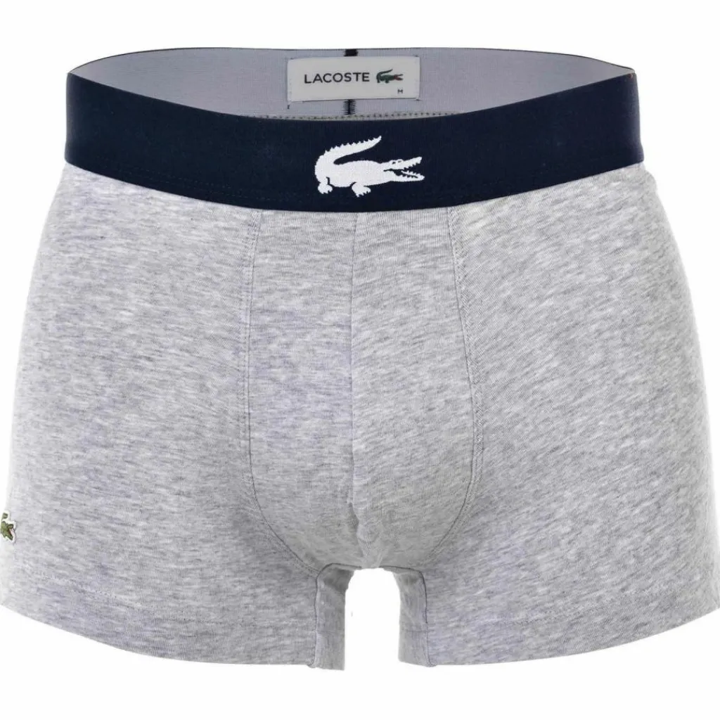 Lacoste Unterwäsche<· Boxershort Dunkelblau/Grau/Grün/Weiß