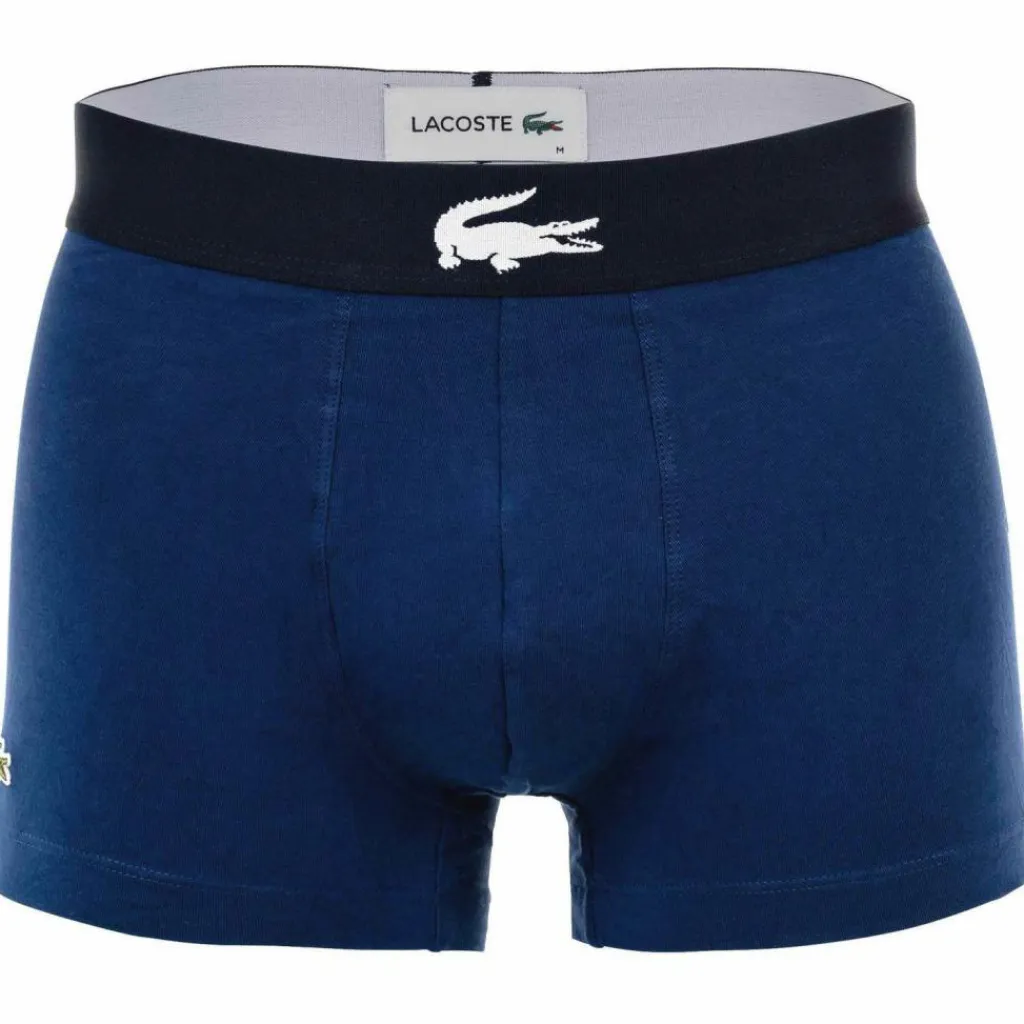 Lacoste Unterwäsche<· Boxershort Dunkelblau/Grau/Grün/Weiß