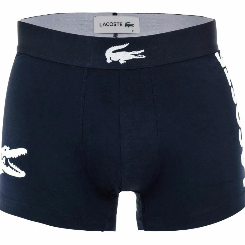 Lacoste Unterwäsche<· Boxershort Dunkelblau/Grau/Grün/Weiß