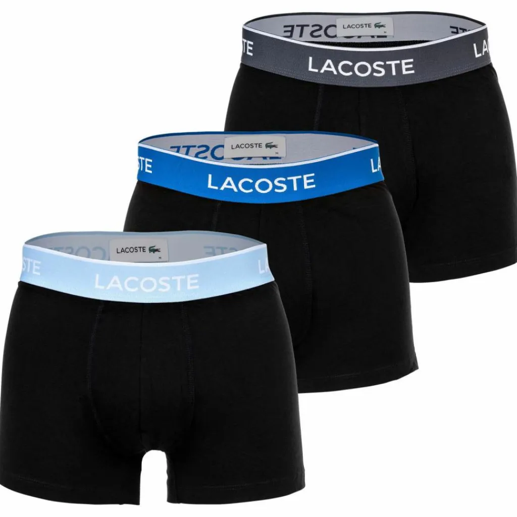 Lacoste Unterwäsche<· Boxershort Schwarz/Blau/Grau