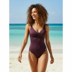 Lascana Schwimmen<· Badeanzug aubergine