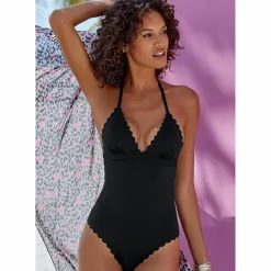 Lascana Schwimmen|Schwimmen<· Badeanzug schwarz