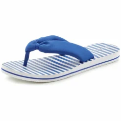 Lascana Zehentrenner<· Badezehentrenner blau - wei&szlig;