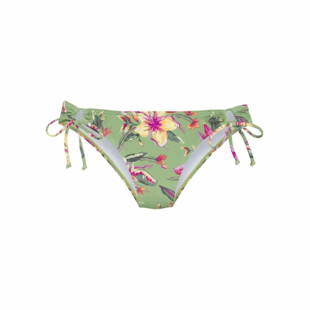 Lascana Schwimmen<· Bikini-Hose salbei-pink bedruckt