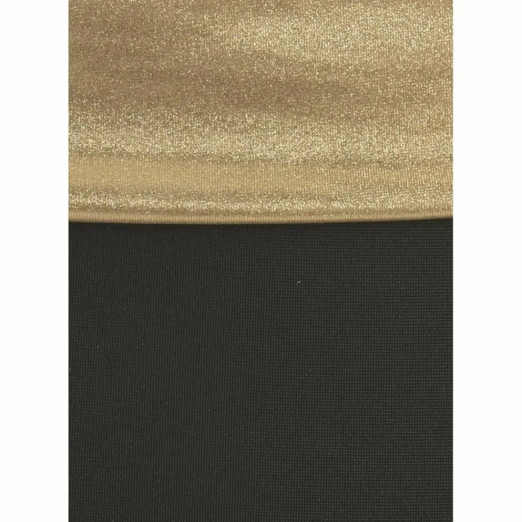 Lascana Schwimmen<· Bikini-Hose schwarz-goldfarben