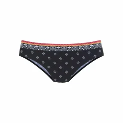 Lascana Schwimmen|Schwimmen<· Bikini-Hose schwarz-bedruckt