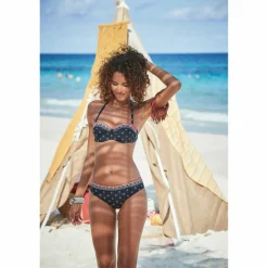 Lascana Schwimmen|Schwimmen<· Bikini-Hose schwarz-bedruckt