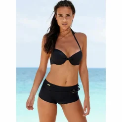 Lascana Schwimmen<· Bikini-Hotpants schwarz