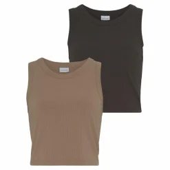Lascana Tops & Tanks<· Crop-Top camel - braun