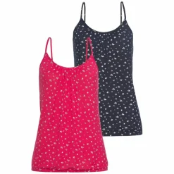 Lascana Tops & Tanks<· Spaghettitop navy - pink