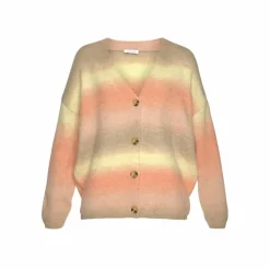 Lascana Pullover & Sweats<· Strickjacke apricot - gelb - braun