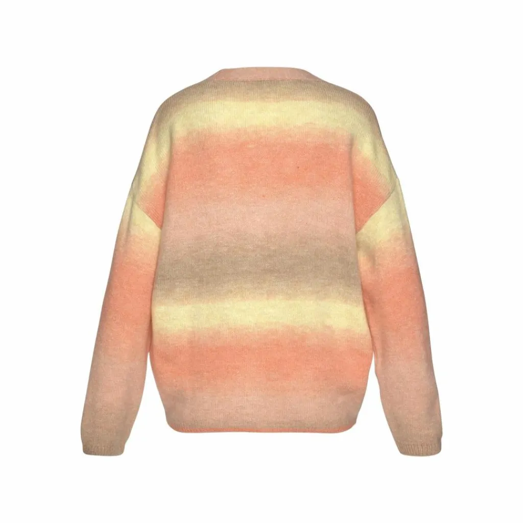 Lascana Pullover & Sweats<· Strickjacke apricot - gelb - braun