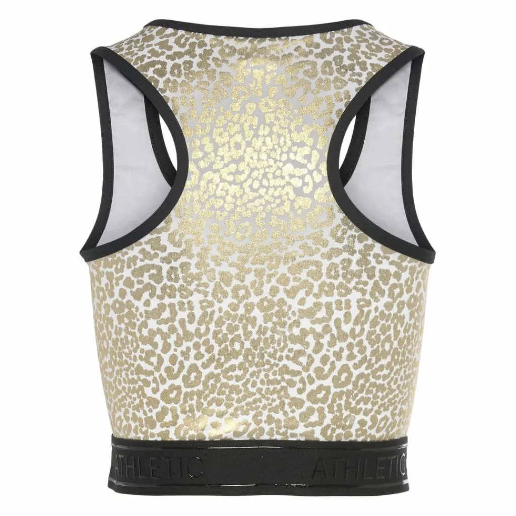 LASCANA Active Yoga|Yoga<· Crop-Top gold - weiß
