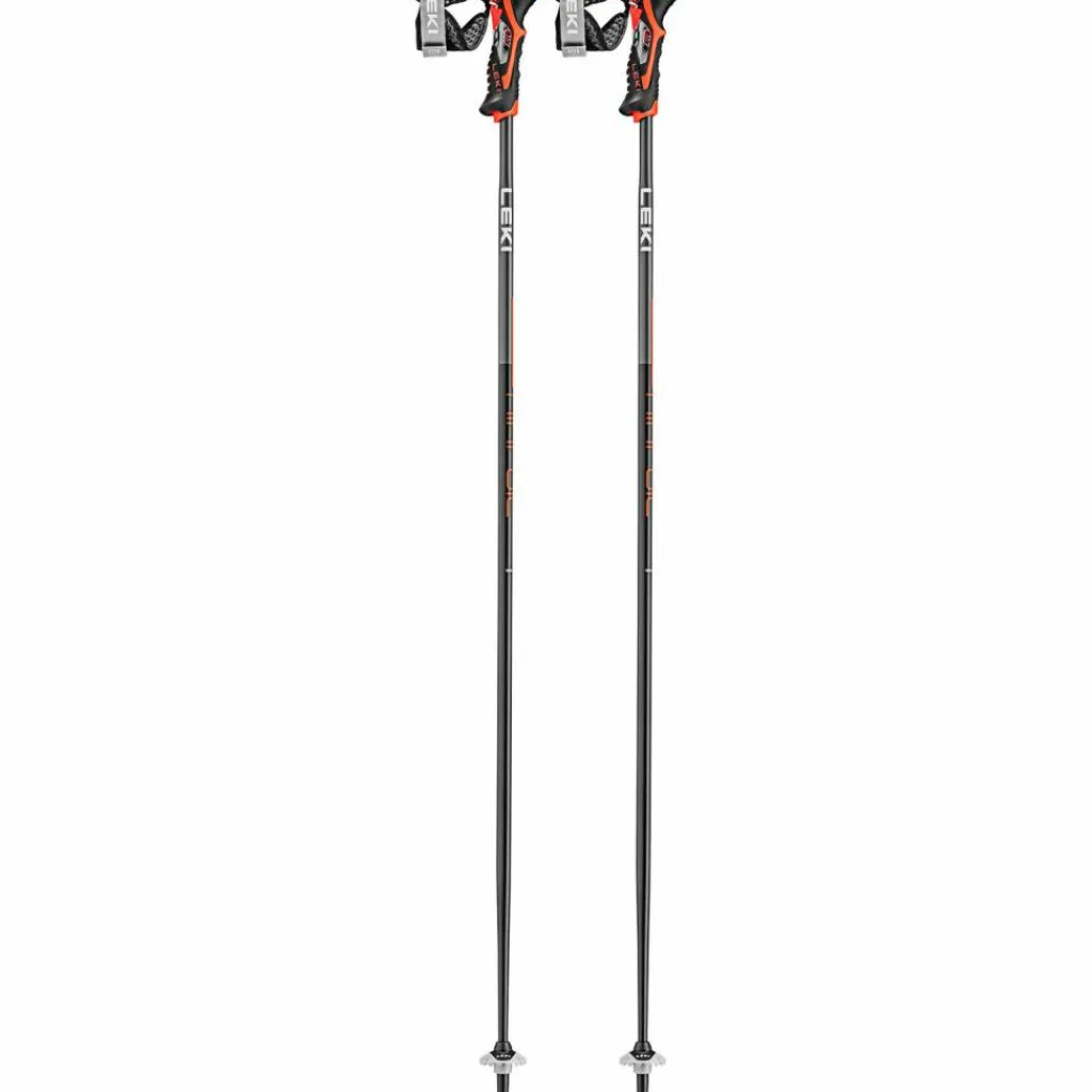 LEKI Ski|Skistöcke<· Airfoil 3D black-bright red-dark anthracite