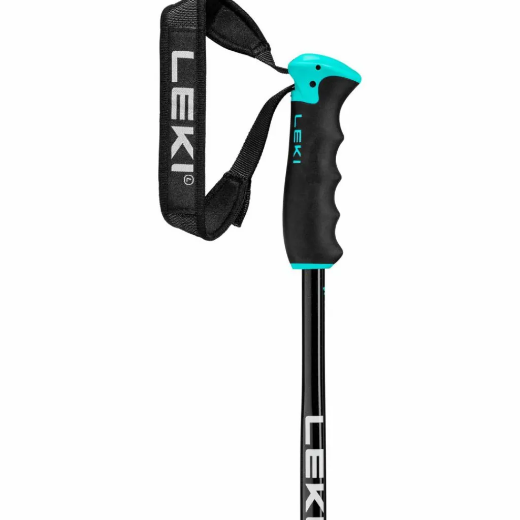 LEKI Skistöcke|Stöcke<· Neolite Airfoil WM 23/24 gunmetal-black-light turquoise