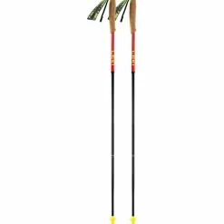LEKI Stöcke<· NEOTRAIL PRO FX.ONE SUPERLITE naturalcarbon-bright red-neonpink