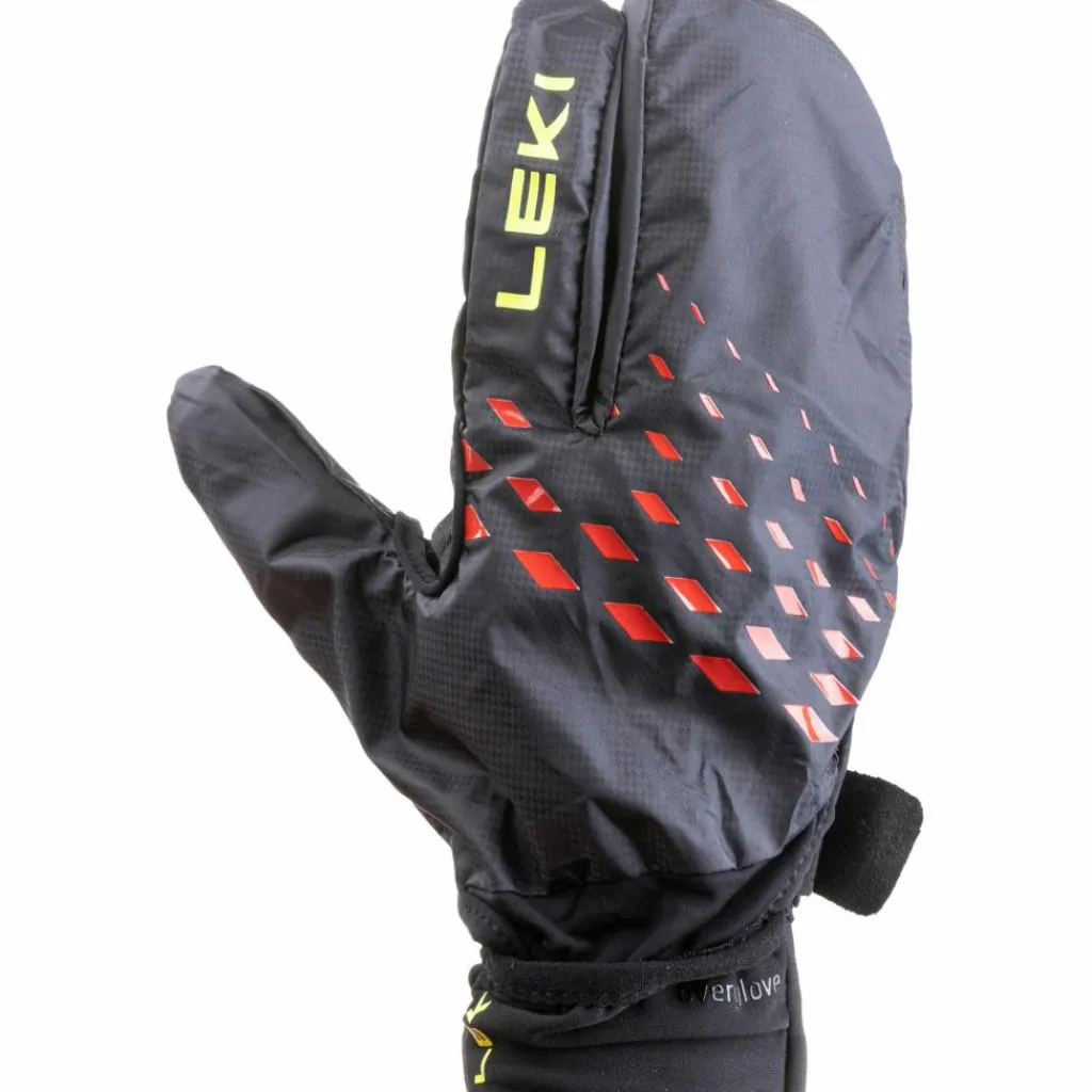 LEKI Trailrunning|Trailrunning<· Ultra Trail Storm Shark black-red-neonyellow